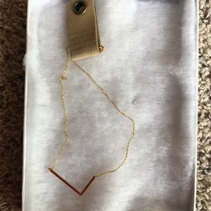 Anthropologie “L” Necklace